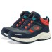 Skechers Anti-Slip Wear-Resistant Mid-Top Kids' Running Shoes Navy Kids' Navy/multicolor, 39