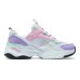 Skechers Cushioning Wear-Resistant Kids Lifestyle Shoes White Pink Purple Teenagers Pink/Multicolor, 35