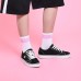 Skechers Cupsole 1 Low Canvas Shoes Black Women's 35.5