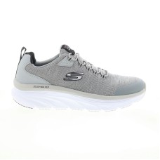 Skechers Relaxed Fit: D'Lux Walker Pensive 232045 Mens Gray Sneakers Shoes 10