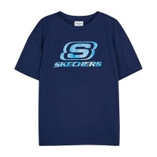 Skechers T Shirt Medieval Blue Kids' Medieval Blue/007D, 165