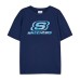 Skechers T Shirt Medieval Blue Kids' Medieval Blue/007D, 165