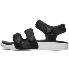 Skechers Velcro Outdoor Sports Black White Sandals 41
