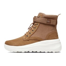 Skechers Skyhigh Ultra Cushioning Anti-Slip Wear-Resistant And Warm Coverage High-Top Running Shoes Women's Brown 37
