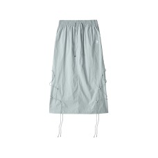 Skechers x Targetto Casual Long Skirts Women's Light Dusty Gray Light Dusty Gray-00U1, S