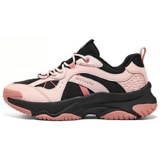 Skechers Street Moonlit Shoes Durable Breathable Moisture-Wicking Low-Top Casual Shoes Women's Black Pink Black Pink, 39