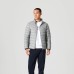 Skechers Down Jacket Men's Shooting Stars Smoke Gray Shooting Stars Smoke Gray, L