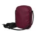 Skechers Fabric Shoulder Bag Crossbody Bag Regular Unisex Saddle Red Saddle red