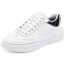 Skechers Court Classics Abrasion Resistant Breathable Support Low Top Skateboard Shoes Women's White Black Черно-белый, 38