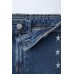 Джинсы с вышивкой «звезды» ZARA Синий, 6/7 лет (года) (122 cm)