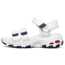 Skechers D'Lites Slipper Gs White/Blue/Red Women's 36