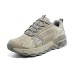 Skechers Casual Max Portect Wear-Resistant Low-Top Outdoor Shoes Men's Charcoal Gray 42