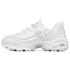 Skechers D Lites Low Top Running Shoes White Women's 39