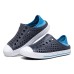 Skechers Slip Resistant, Abrasion Resistant, Breathable Children's Sandals Blue Black Teenagers 33.5