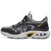 Skechers Skech-Air Ventura Cushioning Anti-Slip And Wear-Resistant Low-Top Casual Shoes Men's Gray Yellow 44