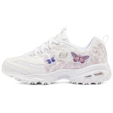 Skechers DLites 'White Butterfly' Women's 35