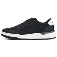 Skechers Anti-Slip Wear-Resistant Breathable Lightweight Low-Top Casual Shoes Men's Black Черный, 39.5
