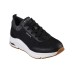 Skechers Arch Fit S Miles Walk On Cushioned Slip Resistant Abrasion Resistant Low Top Casual Shoes Women's Black White 35