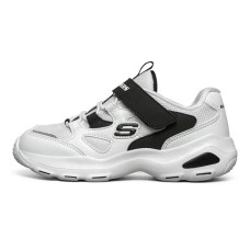 Skechers D'LITES Series Cushioned Slip-Resistant Kids' Casual Shoes White Black Kids' 36
