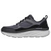 Skechers D'lux Walker Casual Shoes Men Low Top Black/Charcoal Gray 39.5
