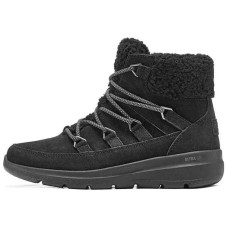 Skechers ON THE GO Thermal Abrasion Resistant Short Snow Boots Women's Black Черный, 38.5