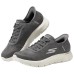 Skechers GO WALK Slip-Resistant Coverage Low-Top Casual Shoes Men's Gray Серый, 39.5
