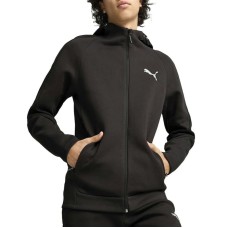 Puma Evostripe Full Zip Hoodie Mens Black Casual Athletic Outerwear 68170001 M