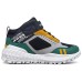 Skechers Slip Resistant Cushioning Abrasion Resistant Kids Lifestyle Shoes Blue Green Teenagers ЗЕЛЕНОВАТО-СИНИЙ, 32