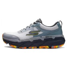 Skechers Cushioning Wear-Resistant Low-Top Casual Running Shoes Men's Gray Multicolor gray/multicolor, 41