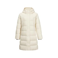 Skechers Mountain And Wild Outdoor Series Down Jacket Women's Egg White Яичный белок, M