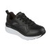 Skechers D'lux Walker Slip Resistant Low Top Casual Shoes Women's Black White 37