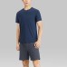 Skechers Casual Sportswear Men's Academy Navy Set (Academy Navy/02MZ), S