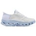 Skechers WOMEN'S GO WALK Anti-Slip Wear-Resistant Low-Top Casual Shoes Women's White White/Lavender/WLV, 37