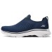 Skechers GO WALK 1 Slip-Resistant Breathable Support Height Increasing Low-Top Casual Shoes Men's Blue Black Черный, 41