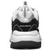 Skechers D'Lites 1.0 Chunky Sneakers Women's Low-Top Black White Черно-белый, 36
