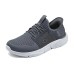 Skechers Anti-Slip Wear-Resistant Low-Top Casual Shoes Men's Gray Серый, 43