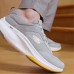 Skechers Slip-Resistant Low-Top Casual Running Shoes Men's Light Gray Серый, 41