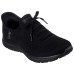 Skechers Anti-Slip Wear-Resistant Breathable Support Low-Top Casual Shoes Women's Black Черный, 36