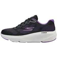 Skechers Cushioned Slip-Resistant Abrasion-Resistant Low-Top Running Shoes Women's Black Purple Черно-фиолетовый, 38
