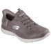 Skechers Slip Ins Slip Resistant Low Top Casual Shoes Women's Brown Коричневый, 38