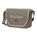Skechers Polyester Shoulder Bag Crossbody Bag Regular Unisex Khaki Gray Khaki Gray