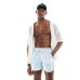 Aray paisley print swim shorts in light blue Синий, M