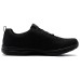 Skechers Cushioning Slip Resistant Low Top Casual Shoes Women's All Black Черный, 35.5
