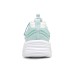Skechers Girls Cushioning Wear-Resistant Low-Top Kids Lifestyle Shoes White Green Teenagers White Blue/Yellow Green, 33