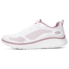 Skechers BOBS SQUAD CHAOS Casual Shoes Women's Low-Top White/Pink 35.5