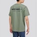 Skechers T-Shirt Men's Brown Green Brown Green/03LX, M