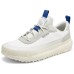 Skechers SKECHERS MENS USA Anti-Slip Wear-Resistant Low-Top Casual Shoes Men's White Белый, 43