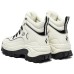 Skechers Street Anti-Slip Wear-Resistant High-Top Casual Shoes Women's White Черно-белый, 39