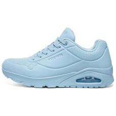 Skechers Cushioning Wear-Resistant Low-Top Casual Shoes Men's Blue Синий, 39.5