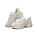 Skechers D'LITES Wear-Resistant Low-Top Casual Shoes Men's Beige 44
